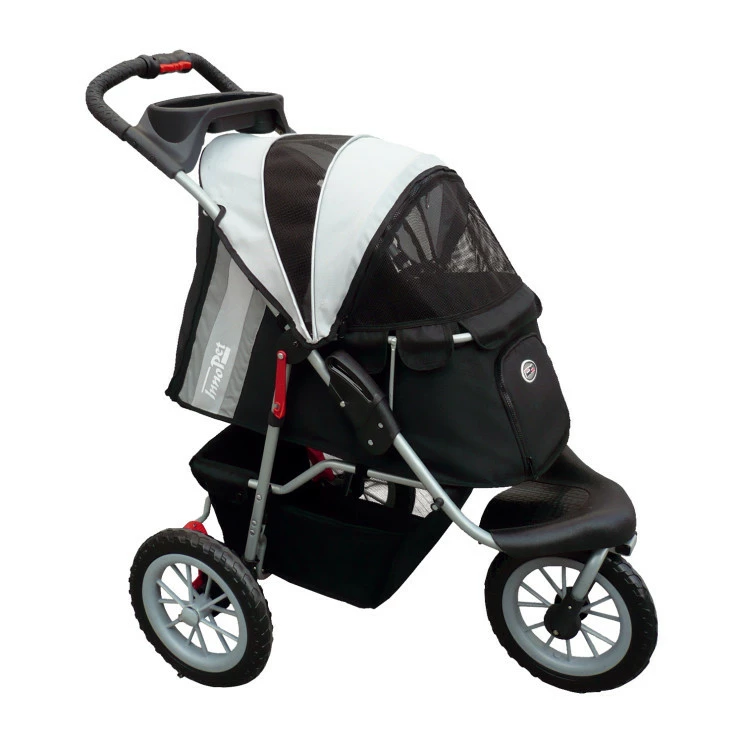 Innopet Hondenbuggy Comfort EFA Black/silver Grey 3 Innopet Hondenbuggy Comfort EFA Black/silver Grey