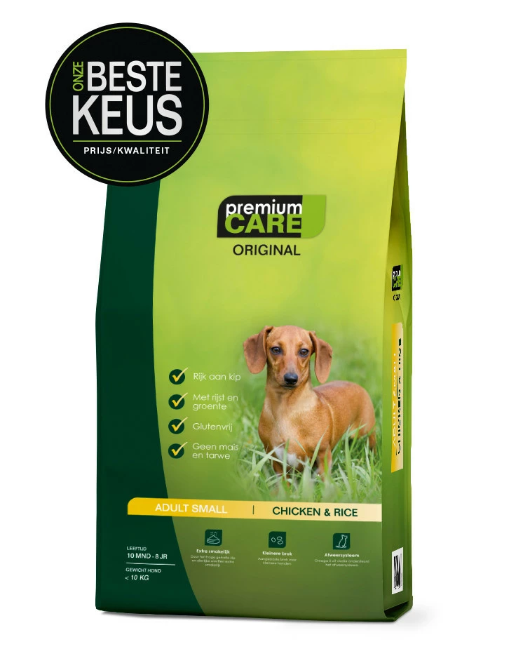 Premium Care Original Adult Small Chicken & Rice 7,5 Kg 3 Premium Care Original Adult Small Chicken & Rice 7,5 Kg