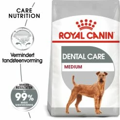 Royal Canin Hondenvoer Dental Care Medium 10 Kg 7 Royal Canin Hondenvoer Dental Care Medium 10 Kg -Hond winkel royal canin dental care medium extra zorg gebit volwassen middelgrote honden hero packshot