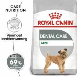 Royal Canin Hondenvoer Dental Care Mini 3 Kg -Hond winkel royal canin dental care mini extra zorg gebit volwassen kleine honden hero packshot