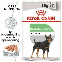 Royal Canin Hondenvoer Digestive Care Wet 12 X 85 Gr -Hond winkel royal canin digestive care natvoeding extra zorg spijsvertering volwassen kleine honden hero packshot