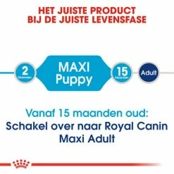 Royal Canin Hondenvoer Maxi Puppy 15 Kg -Hond winkel royal canin maxi puppy pup hond grote hondenrassen hero image 8