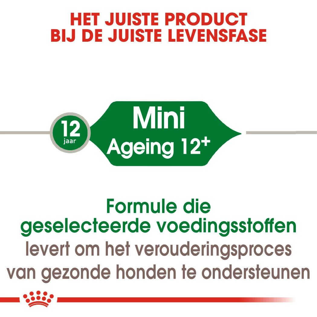 Royal Canin Hondenvoer Mini Ageing 12+ 3,5 Kg 6 Royal Canin Hondenvoer Mini Ageing 12+ 3,5 Kg - Afbeelding 4