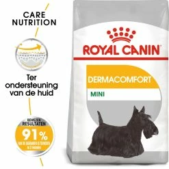 Royal Canin Hondenvoer Derma-comfort Mini 3 Kg 7 Royal Canin Hondenvoer Derma-comfort Mini 3 Kg -Hond winkel royal canin mini dermacomfort volwassen hond vacht en huid hero packshot