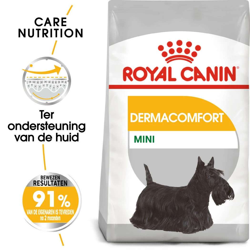 Royal Canin Hondenvoer Derma-comfort Mini 3 Kg 5 Royal Canin Hondenvoer Derma-comfort Mini 3 Kg - Afbeelding 3